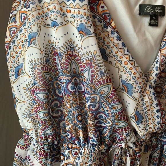 Lily ROSE Juniors High-Low Maxi Romper XL - Picture 6 of 12